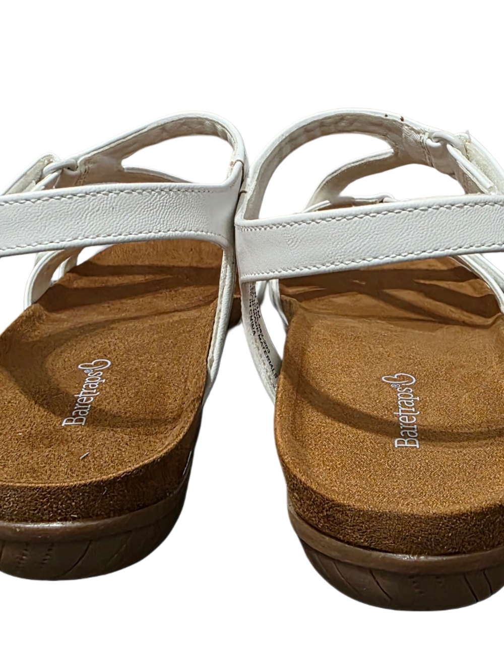 Baretraps Jaxen White Adjustable Sandals NIB - Picture 5 of 7